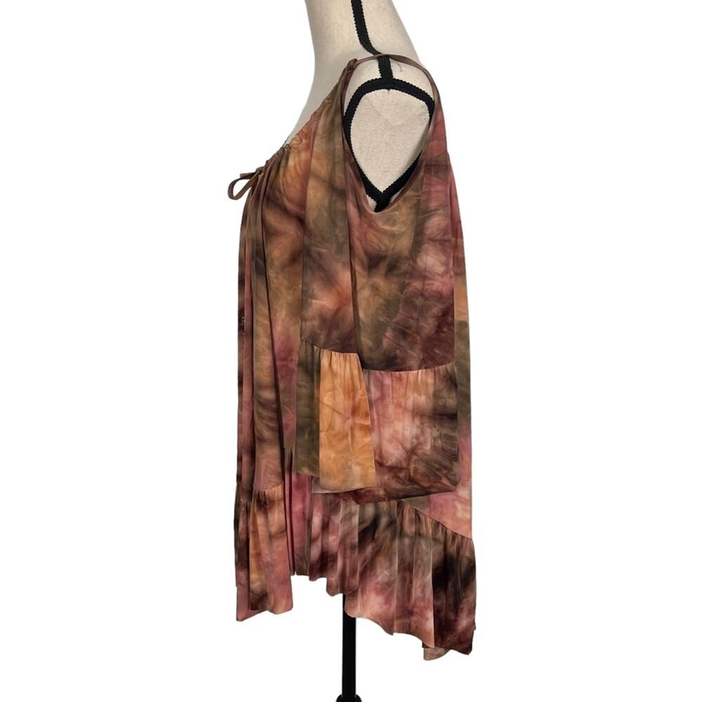 Ale by Alessandra Mother Earth Tie Dye Tunic Dress Size Medium - Picture 7 of 12